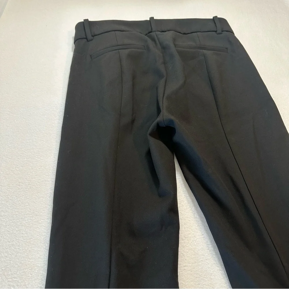 J.Crew Camron Black Classic Ankle Pants Zipper Fly Belt Loops Women’s Size 4